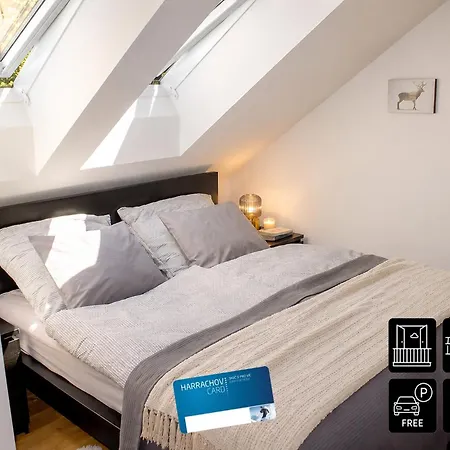 Enjoyharrachov - Atraktivni Klidny Klimatizovany 20 V Centru Harrachova S Parkovanim, Wifi-wlan, Sat, Herni Konzoli, Ipad, Netflix Zdarma, Moznosti Dobijeni Auta, Vyhledem Do Zahrady A Na Kostelik Jen 150m Od Lanovky Daire *