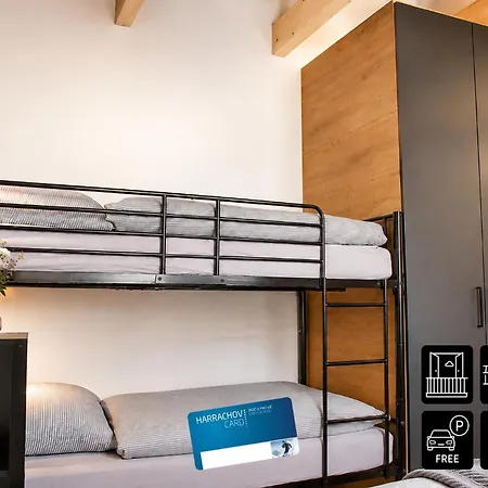 Enjoyharrachov - Atraktivni Klidny Klimatizovany 20 V Centru Harrachova S Parkovanim, Wifi-wlan, Sat, Herni Konzoli, Ipad, Netflix Zdarma, Moznosti Dobijeni Auta, Vyhledem Do Zahrady A Na Kostelik Jen 150m Od Lanovky Daire Harrachov