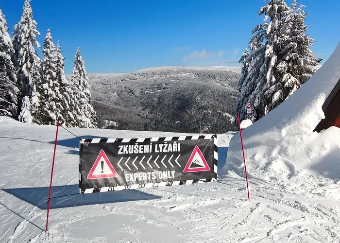 شقة Enjoyharrachov - Atraktivni Klidny Klimatizovany 20 V Centru Harrachova S Parkovanim, Wifi-wlan, Sat, Herni Konzoli, Ipad, Netflix Zdarma, Moznosti Dobijeni Auta, Vyhledem Do Zahrady A Na Kostelik Jen 150m Od Lanovky